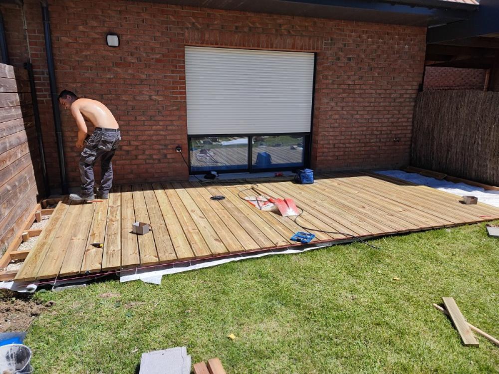 Terrasse en bois Lille